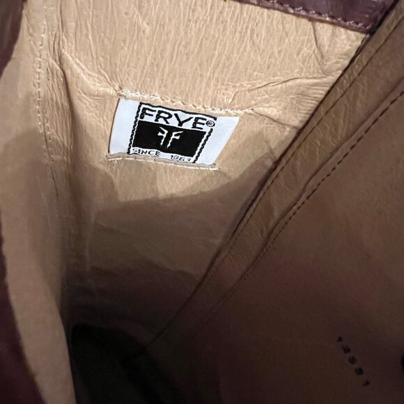 Frye Melissa Button Boots Cognac Size 6 - Picture 10 of 11